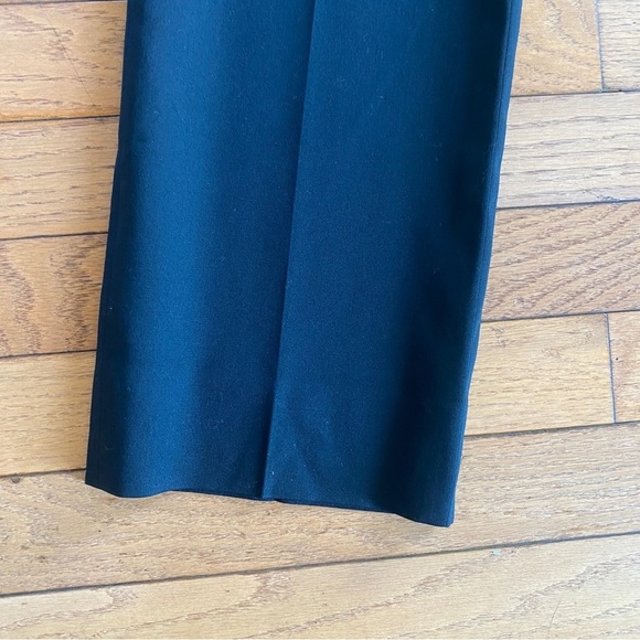Ted‎ Baker Wool Blend Pants Straight Leg Black Trousers Dress Pant Size 2 US 6 - Picture 8 of 13